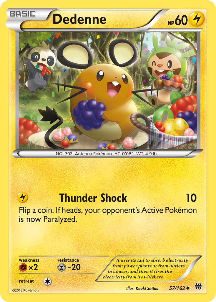 Dedenne 57/162 BREAKthrough