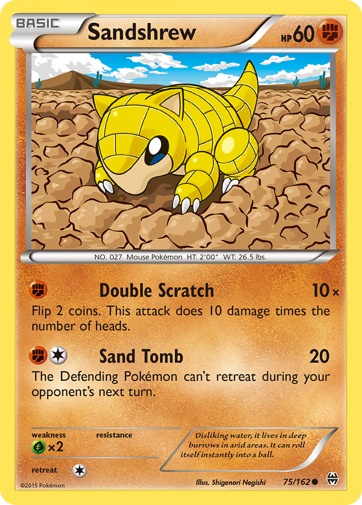 Sandshrew 75/162 BREAKthrough