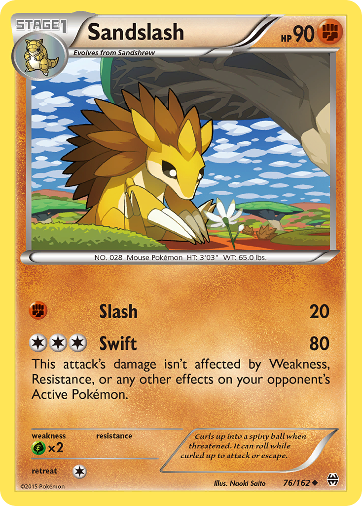 Sandslash 76/162 BREAKthrough