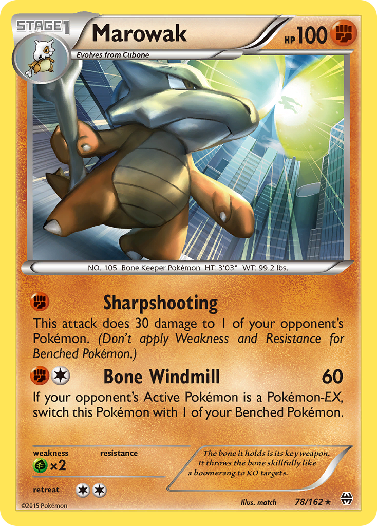 Marowak 78/162 BREAKthrough
