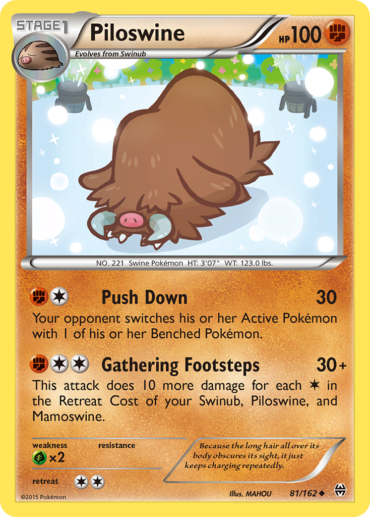 Piloswine 81/162 BREAKthrough