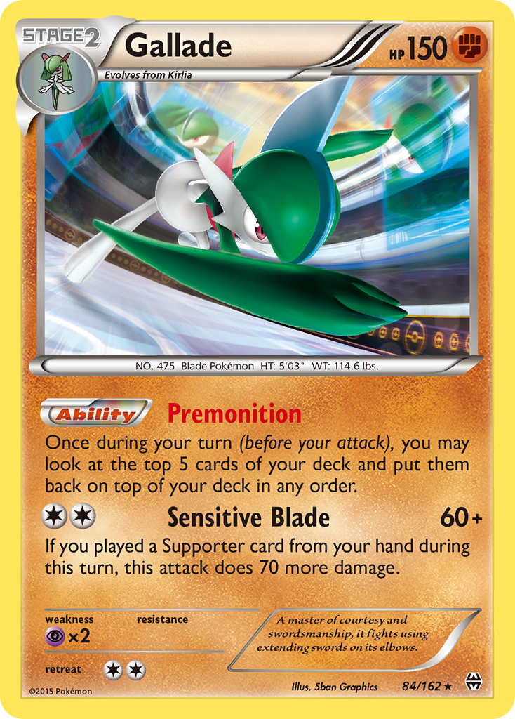 Gallade 84/162 BREAKthrough