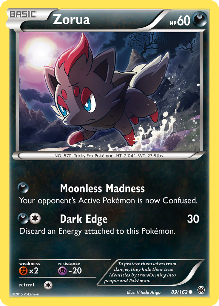 Zorua 89/162 BREAKthrough