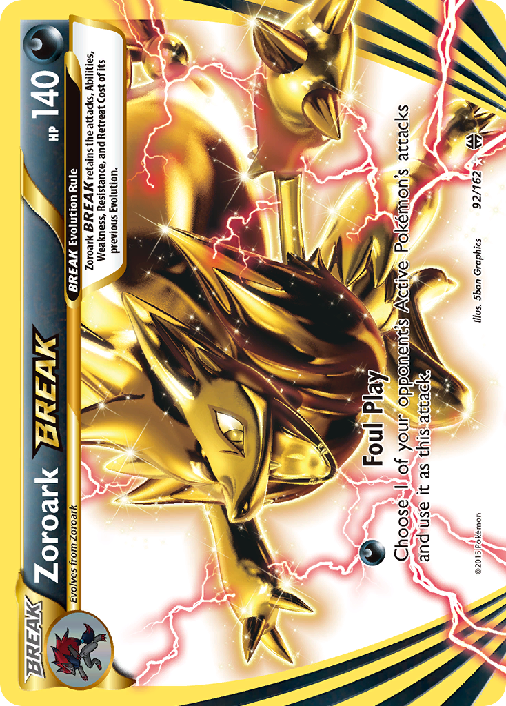 Zoroark BREAK 92/162 BREAKthrough