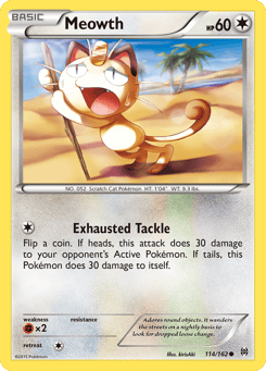 Meowth 114/162 BREAKthrough