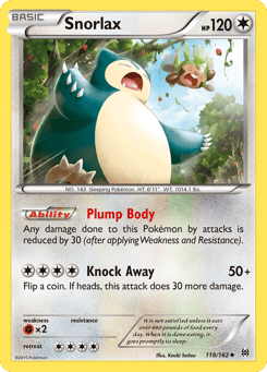 Snorlax 118/162 BREAKthrough