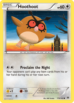 Hoothoot 119/162 BREAKthrough
