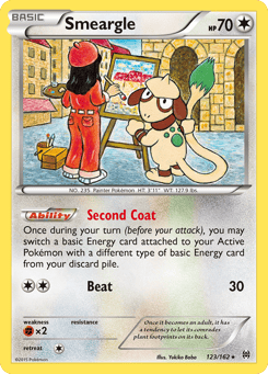 Smeargle 123/162 BREAKthrough