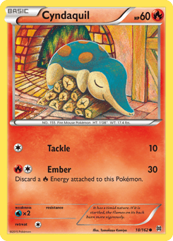 Cyndaquil 18/162 BREAKthrough