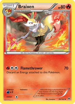 Braixen 26/162 BREAKthrough