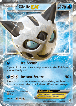 Glalie-EX 34/162 BREAKthrough