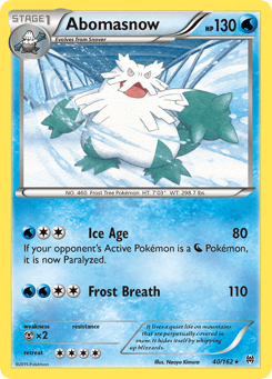 Abomasnow 40/162 BREAKthrough