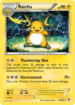 Raichu 49/162 BREAKthrough