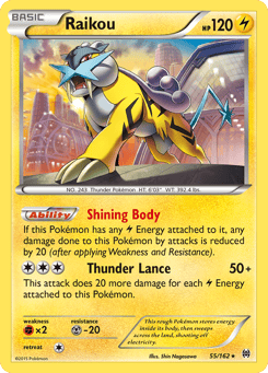 Raikou 55/162 BREAKthrough
