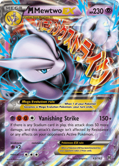 M Mewtwo-EX 63/162 BREAKthrough