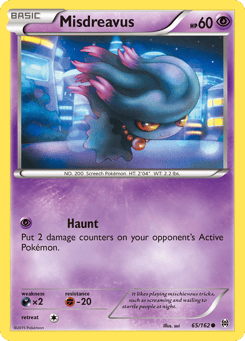Misdreavus 65/162 BREAKthrough