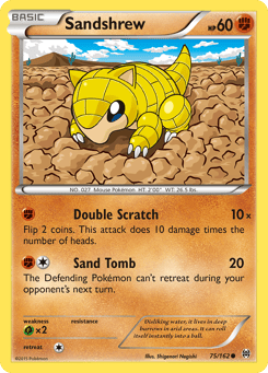 Sandshrew 75/162 BREAKthrough