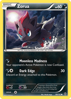 Zorua 89/162 BREAKthrough