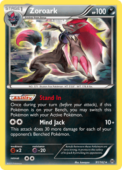 Zoroark 91/162 BREAKthrough