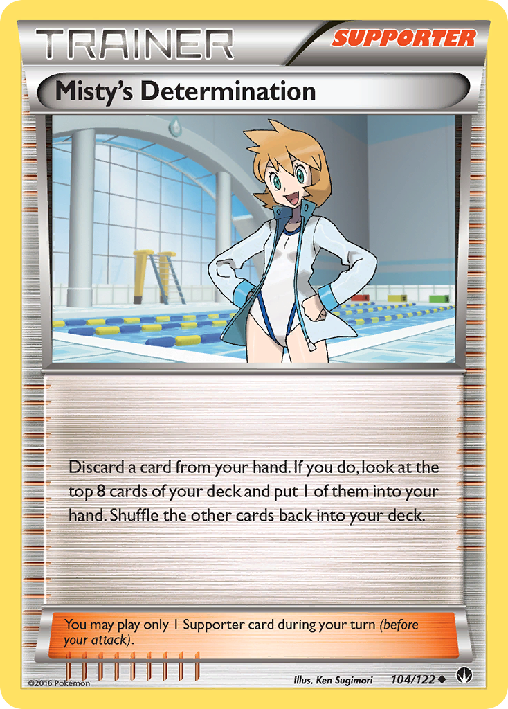 Misty's Determination 104/122 BREAKpoint