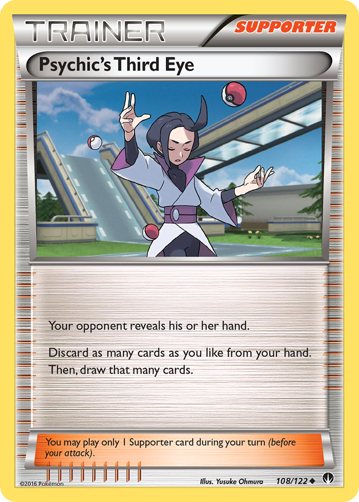 Psychic's Third Eye 108/122 BREAKpoint