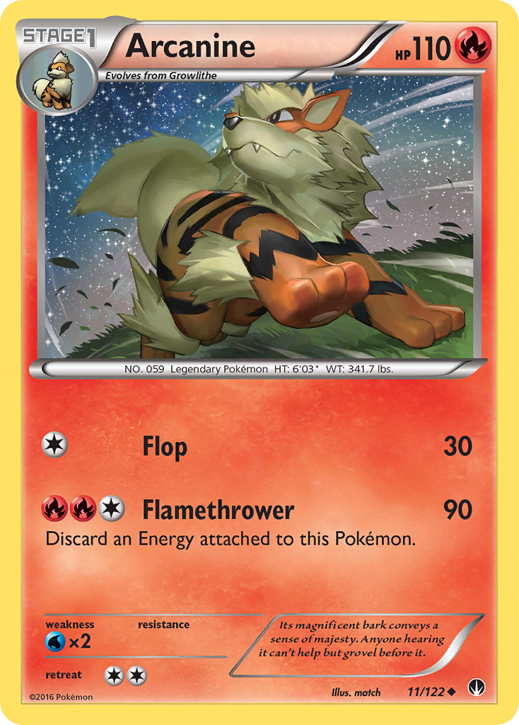 Arcanine 11/122 BREAKpoint