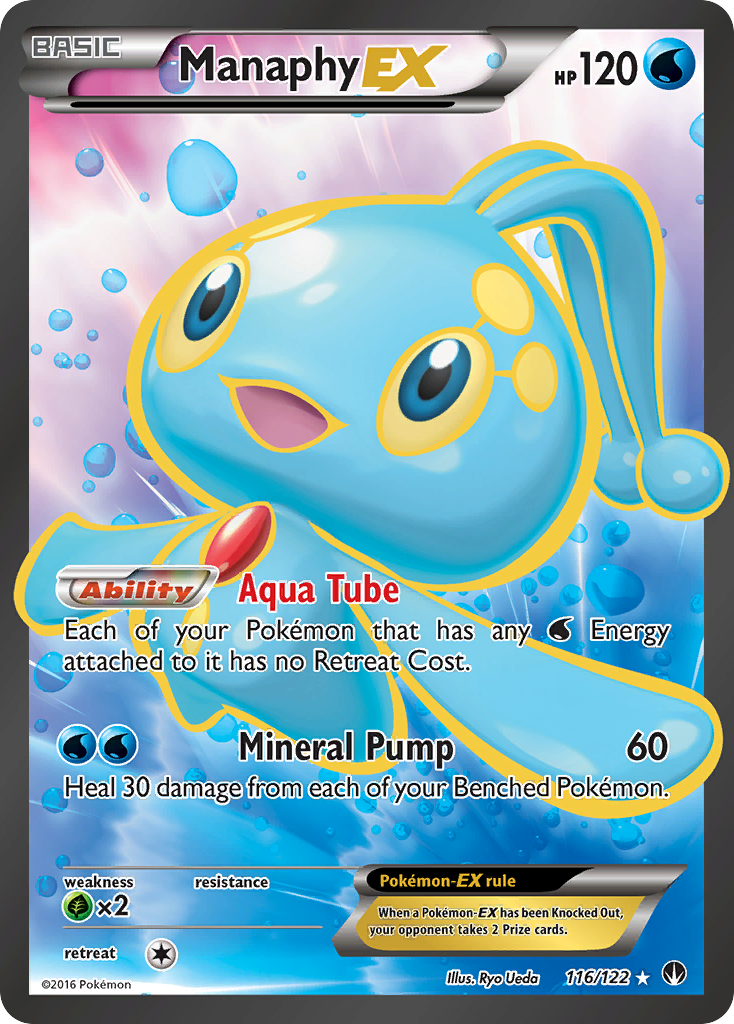 Manaphy-EX 116/122 BREAKpoint