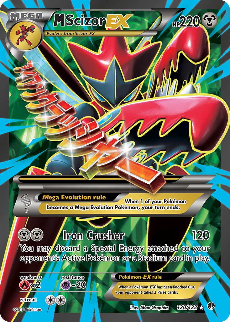 M Scizor-EX 120/122 BREAKpoint