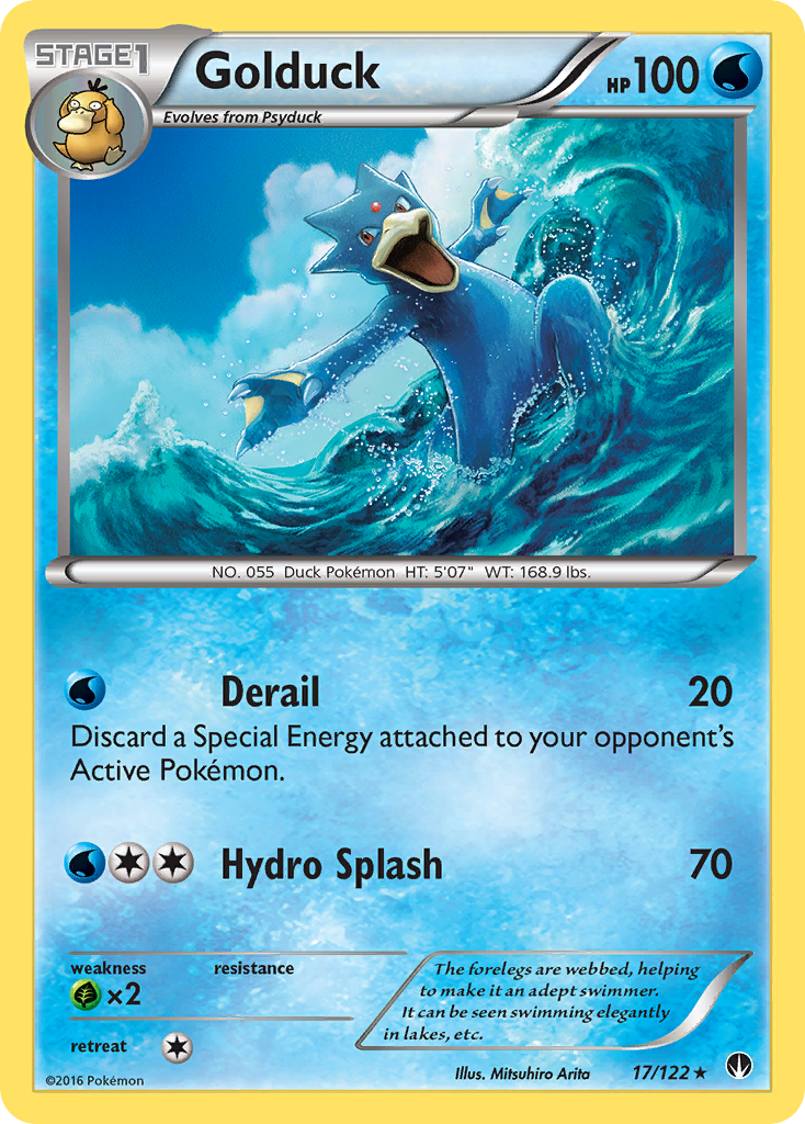 Golduck 17/122 BREAKpoint