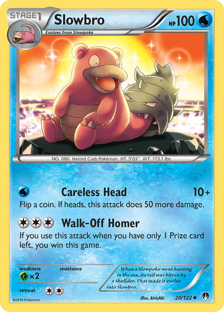 Slowbro 20/122 BREAKpoint