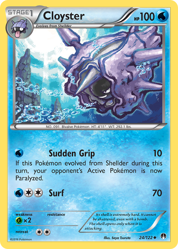 Cloyster 24/122 BREAKpoint
