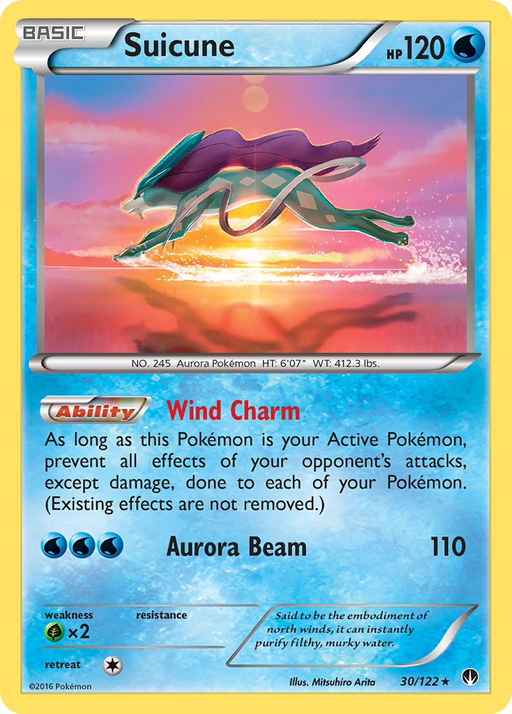Suicune 30/122 BREAKpoint