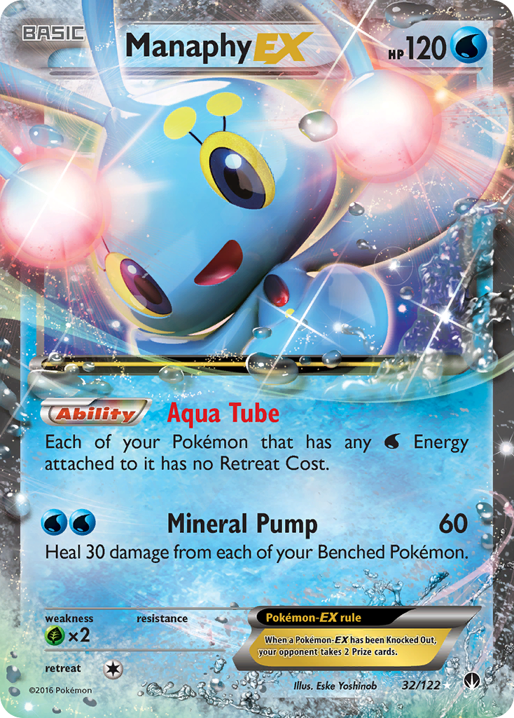 Manaphy-EX 32/122 BREAKpoint