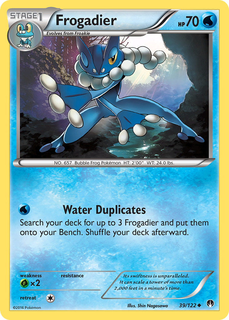 Frogadier 39/122 BREAKpoint