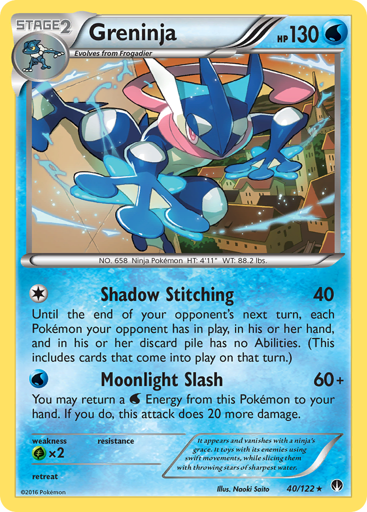 Greninja 40/122 BREAKpoint