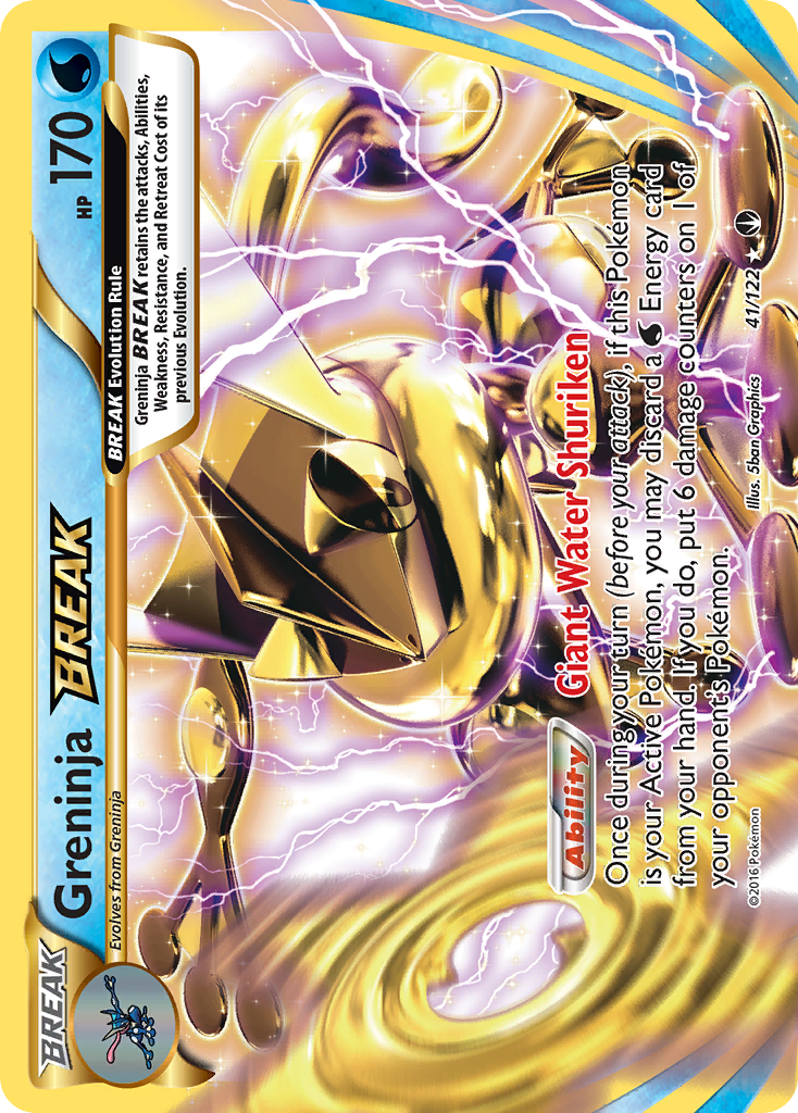 Greninja BREAK 41/122 BREAKpoint
