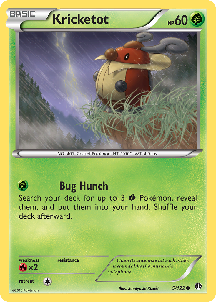 Kricketot 5/122 BREAKpoint