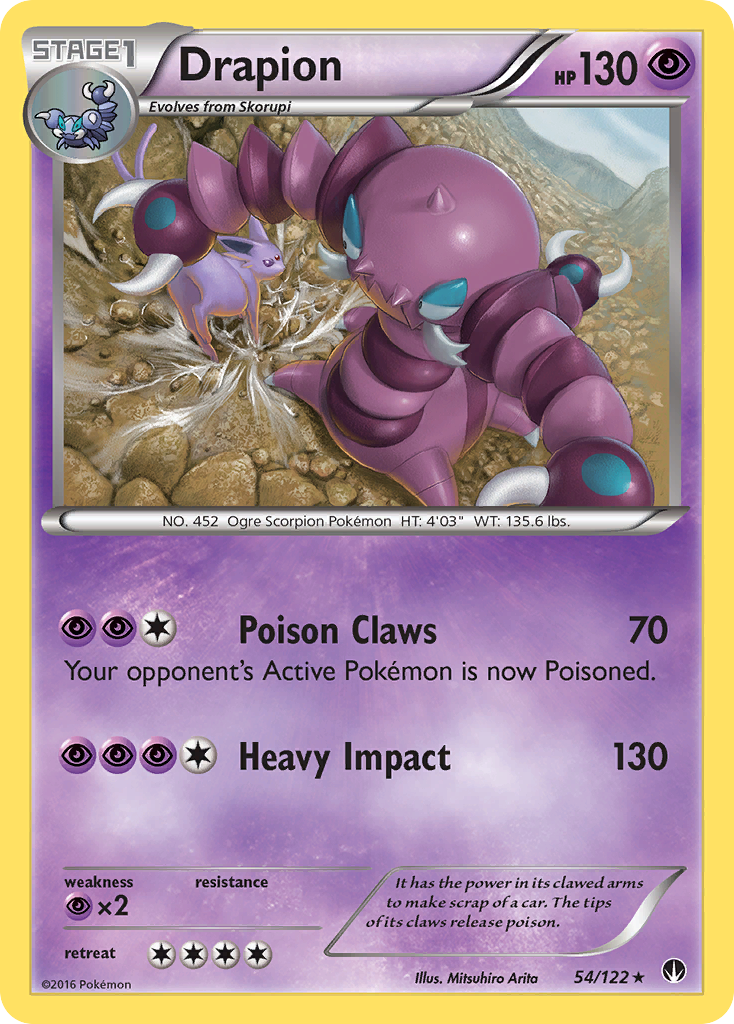 Drapion 54/122 BREAKpoint