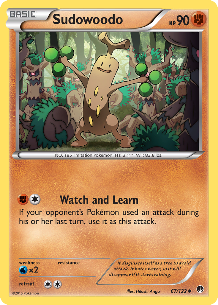 Sudowoodo 67/122 BREAKpoint