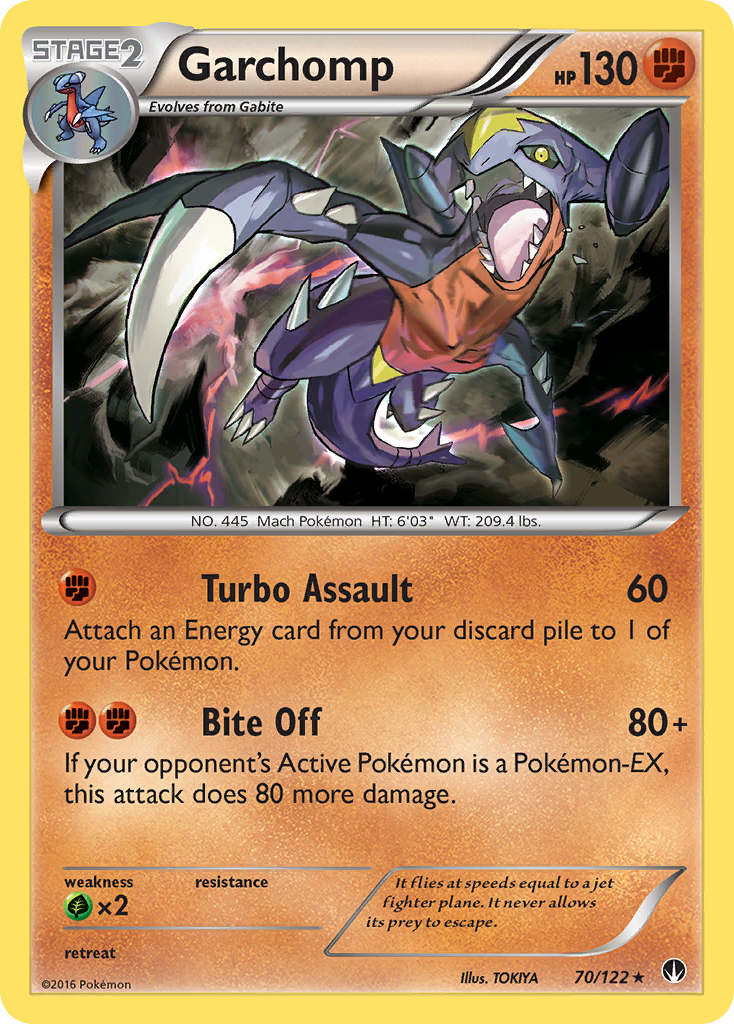 Garchomp 70/122 BREAKpoint