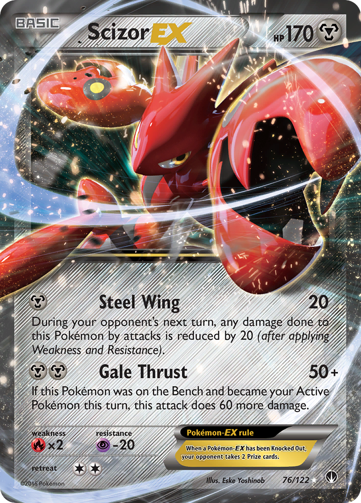 Scizor-EX 76/122 BREAKpoint