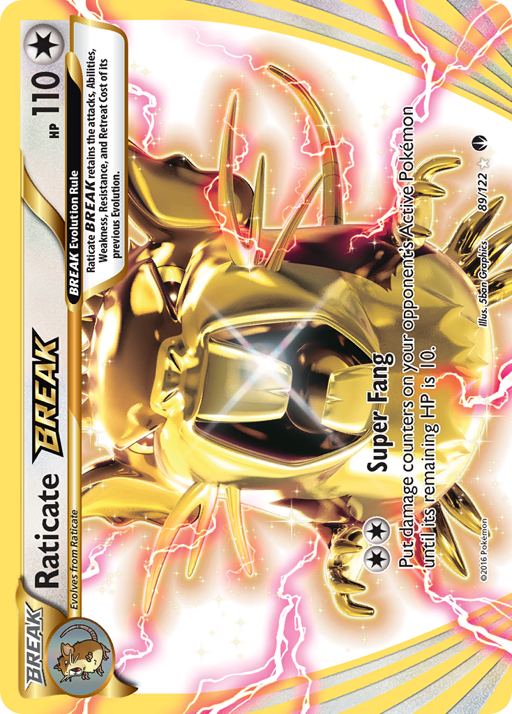 Raticate BREAK 89/122 BREAKpoint