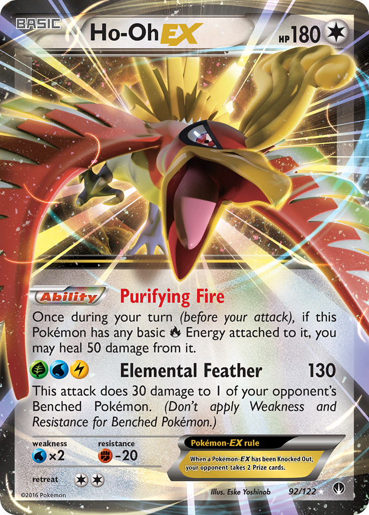 Ho-Oh-EX 92/122 BREAKpoint
