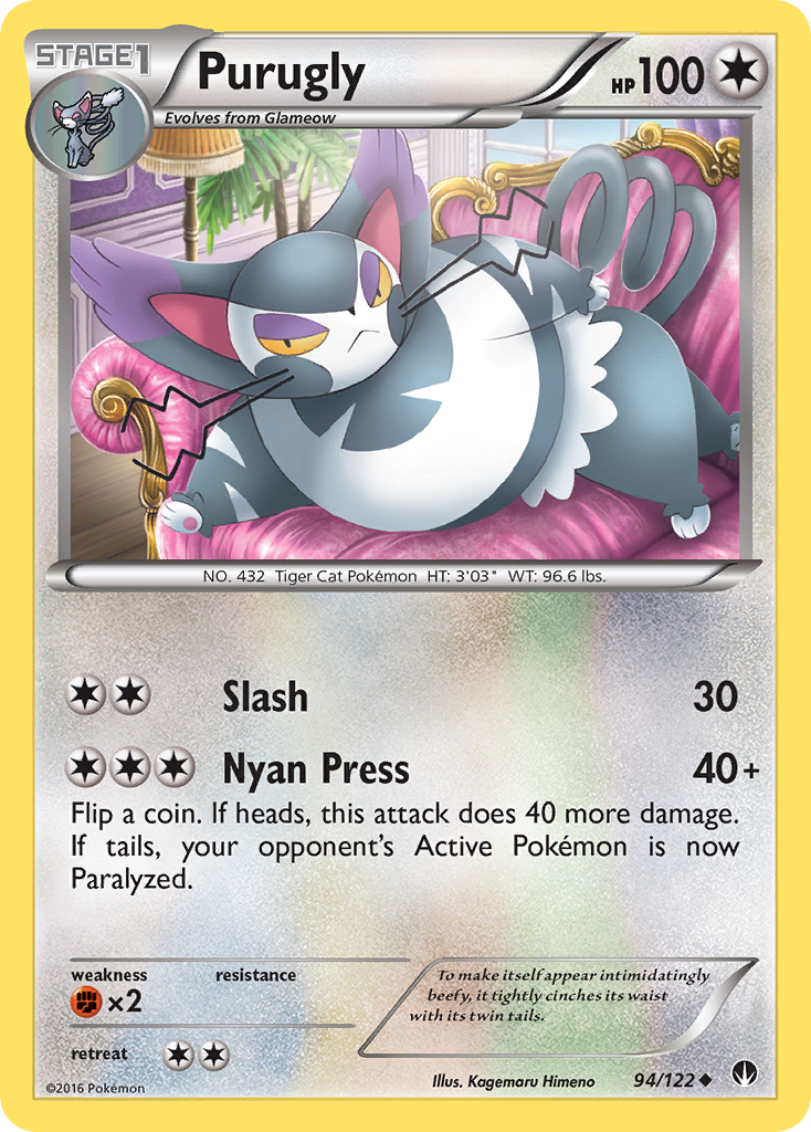 Purugly 94/122 BREAKpoint