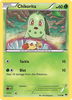 Chikorita 1/122 BREAKpoint