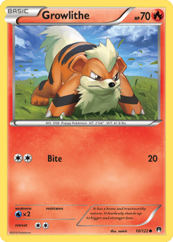 Growlithe 10/122 BREAKpoint