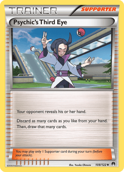Psychic's Third Eye 108/122 BREAKpoint