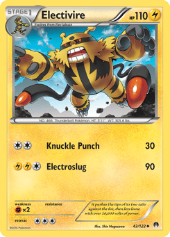 Electivire 43/122 BREAKpoint