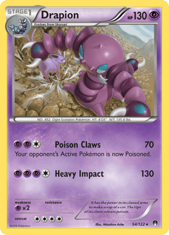 Drapion 54/122 BREAKpoint