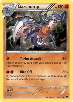 Garchomp 70/122 BREAKpoint